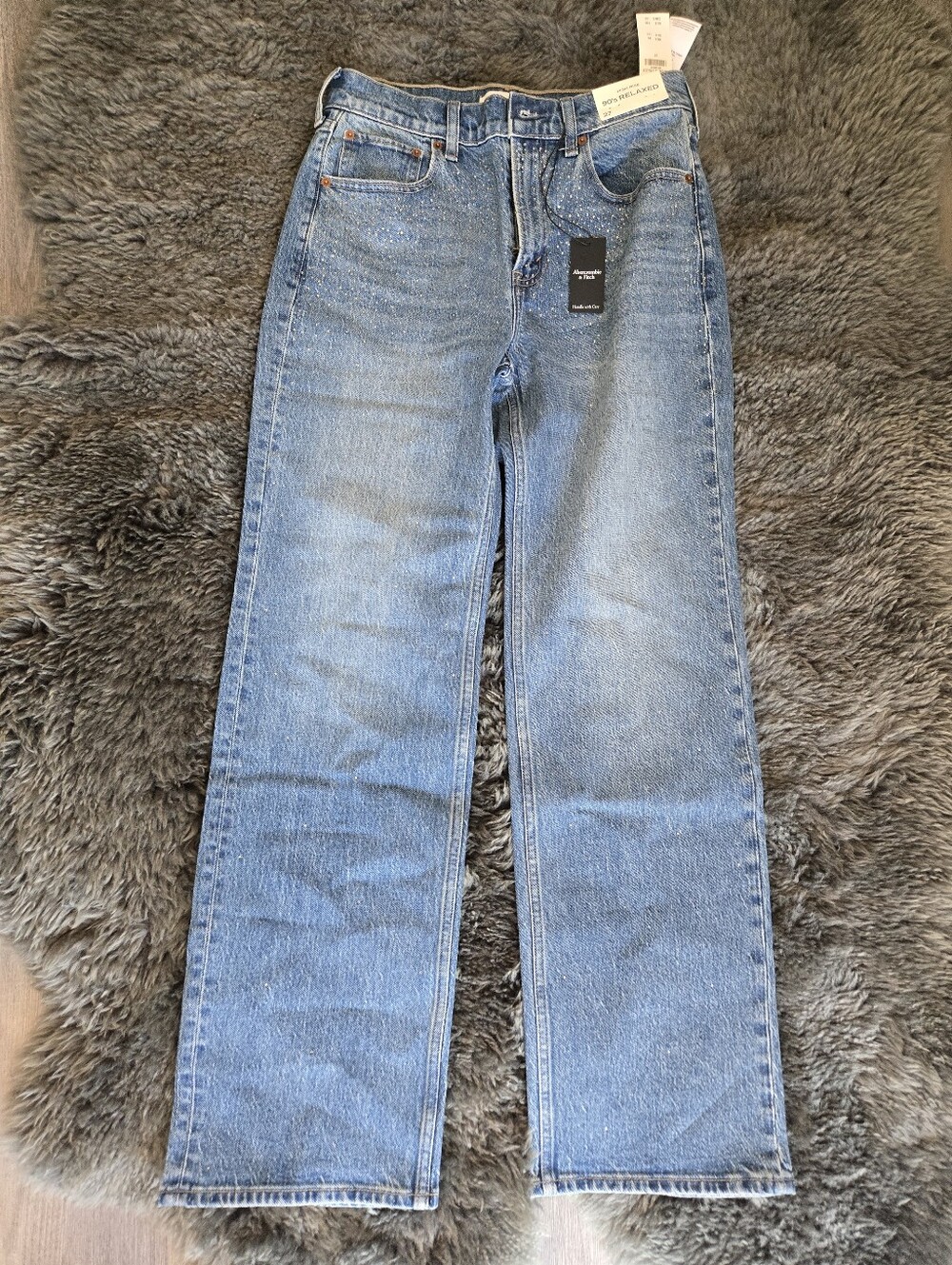 Abercombie & Fitch Embellished Jeans.